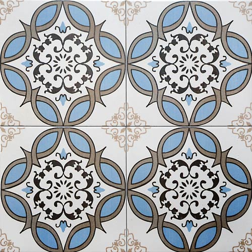 Sevilla 20x20 cm Patterned Ceramic Tile
